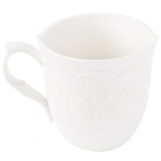 Set de 4 chiens 250 ml, Porcelaine, Papillon