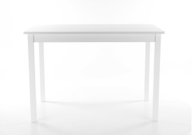 Table blanche en MDF Fiord Blanc, L80xl60xh74 cm