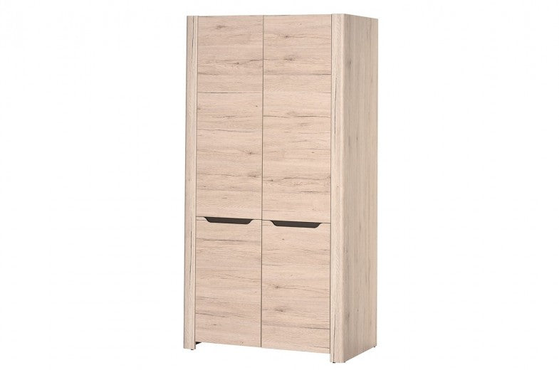 Armoire palette 2 portes Desjo 05 Grand Chêne San Remo, l98xA58xH193 cm