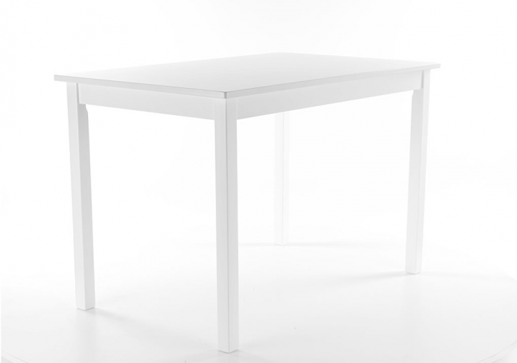 Table blanche en MDF Fiord Blanc, L80xl60xh74 cm
