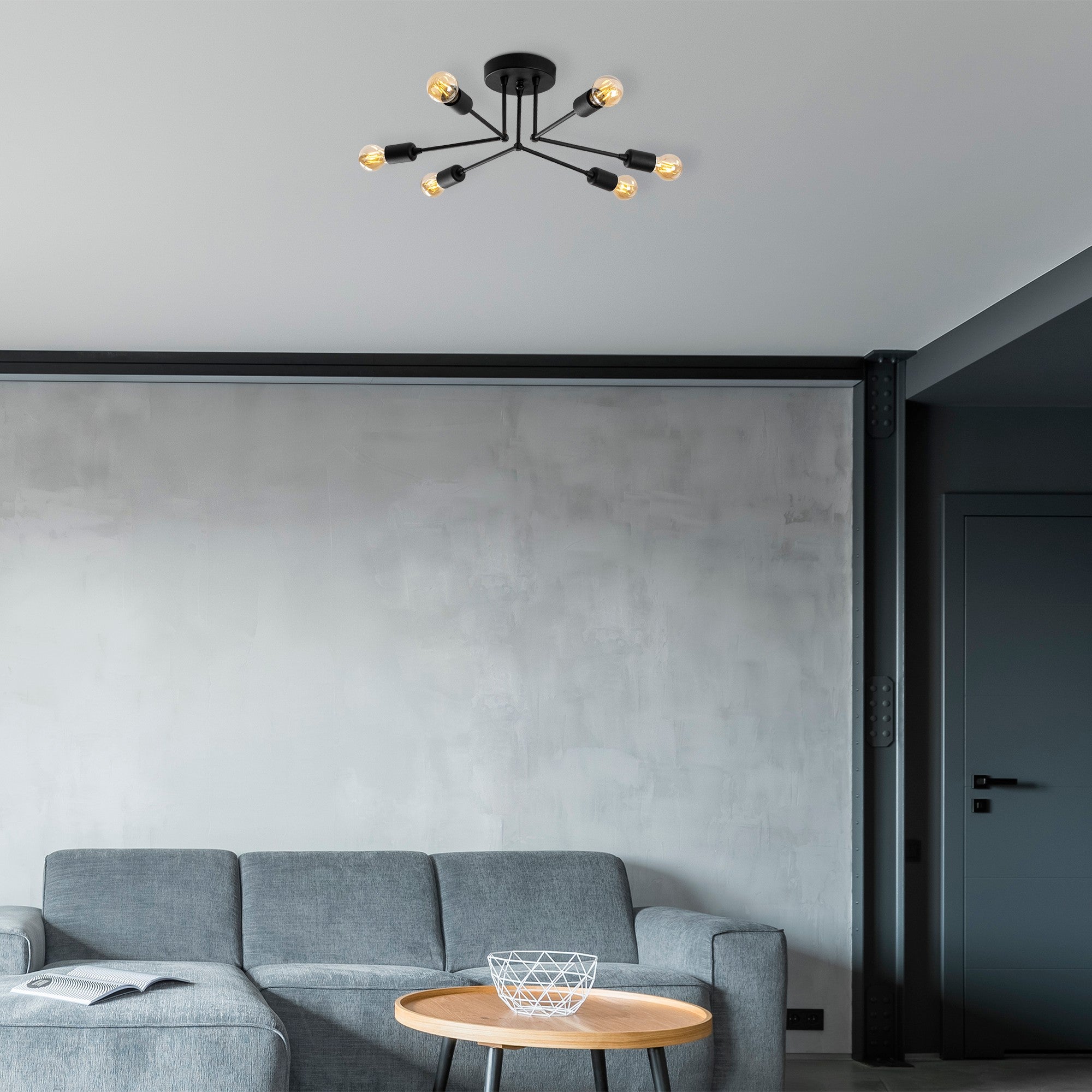 Lustra Sparrow 1231 Negru