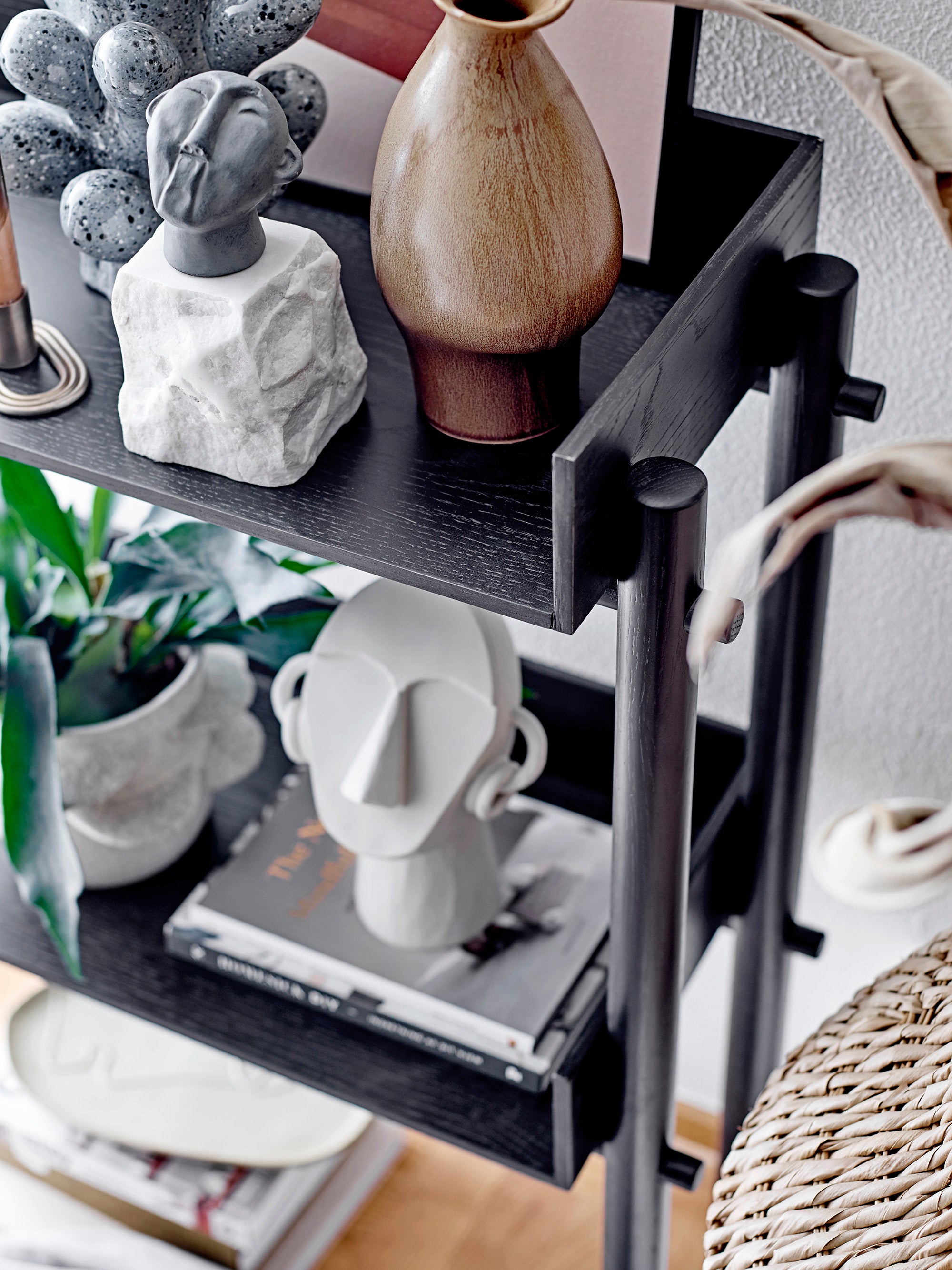 Decoratiune din teracota, Vesla Negru, L8xl7xH8,5 cm (3)