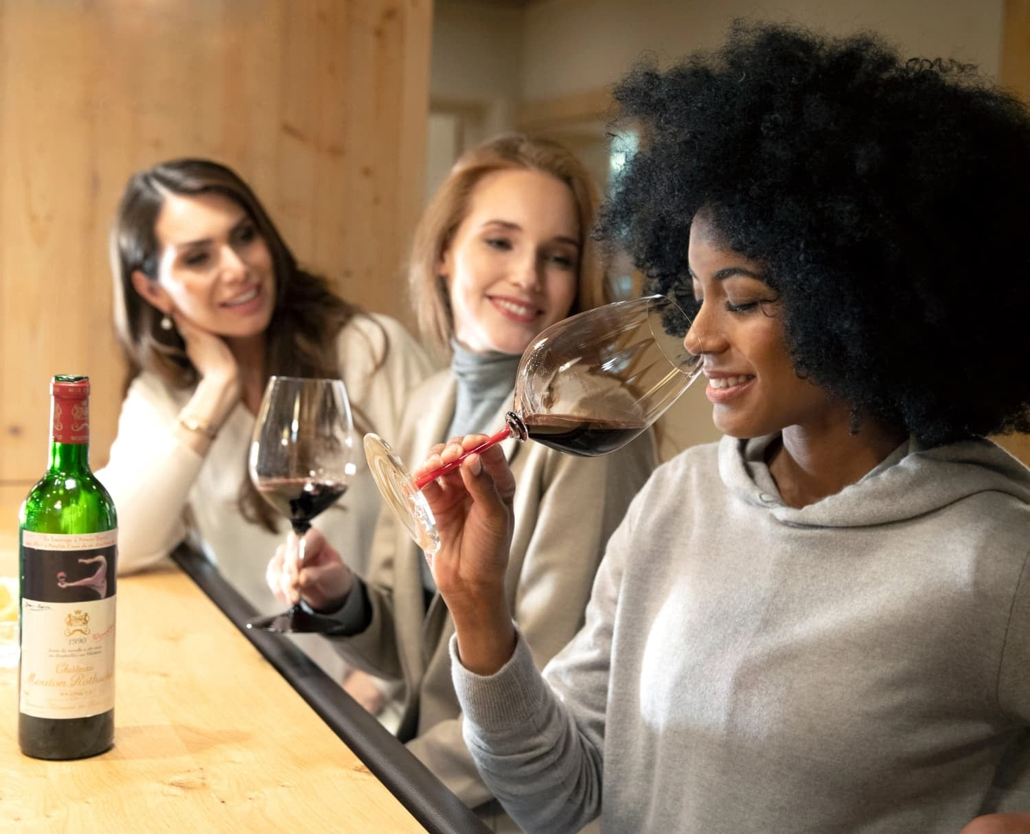 Lot de 4 verres à vin en cristal Fatto A Mano Performance Cabernet / Merlot, Rouge, 834 ml, Riedel