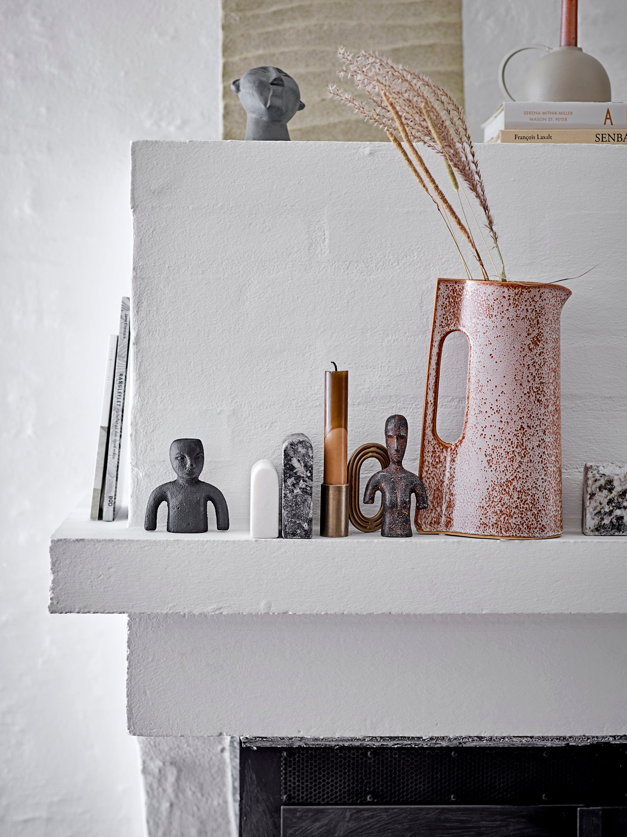 Decoratiune din teracota, Vesla Negru, L8xl7xH8,5 cm (2)