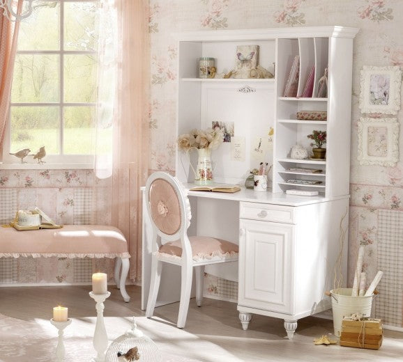 Table de bureau en palette, pour enfants et adolescents