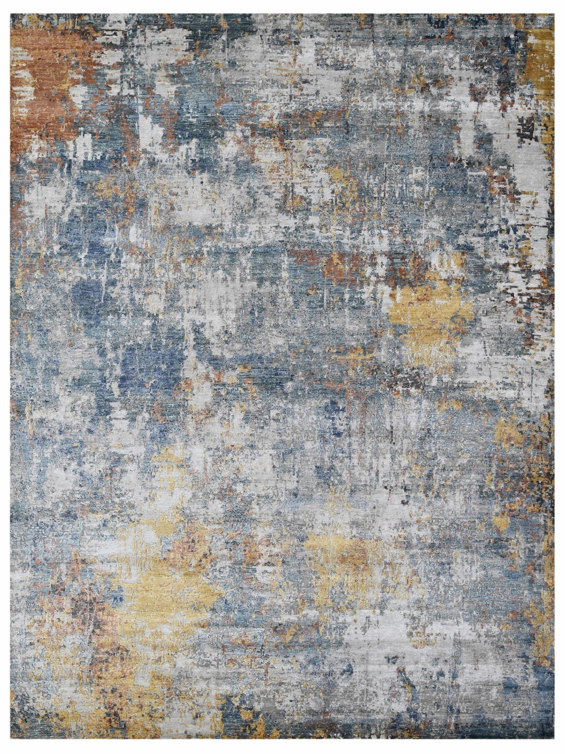 BHADI-RUG-CANVAS-RN-100-BEIGE-AQUA & BHADI-RUG-CANVAS-RN-100-BEIGE-AQUA