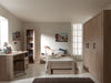 Ensemble de meubles de chambre à coucher, pour les enfants 5 pièces Alin Open Oak, 200 x 90 cm