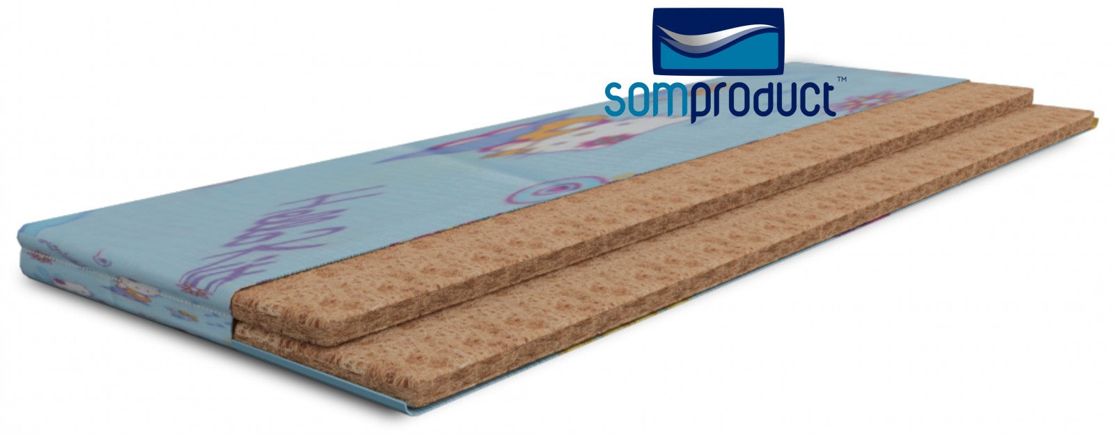 Matelas enfant Bio Cocos, 7 cm, 0-2 ans