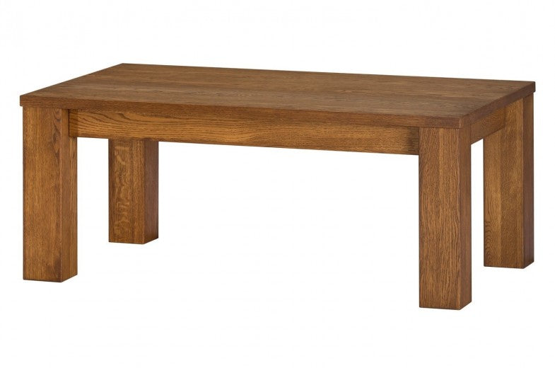 Table basse, en bois et placage Velvet 41 Chêne, L120xl70xH48 cm