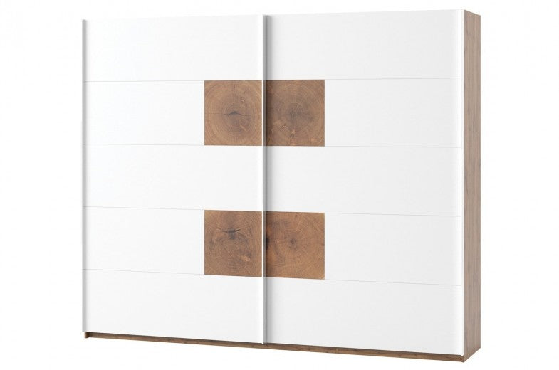 Ensemble de meubles de chambre à coucher 6 pièces Chêne de Livourne / Blanc