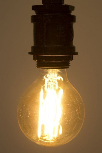 Ampoule LED Ambre G80, 4W, Ø7,5xH11 cm