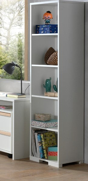 Bibliothèque PAL pour enfants London White, L45.5xa45xh195.2 cm