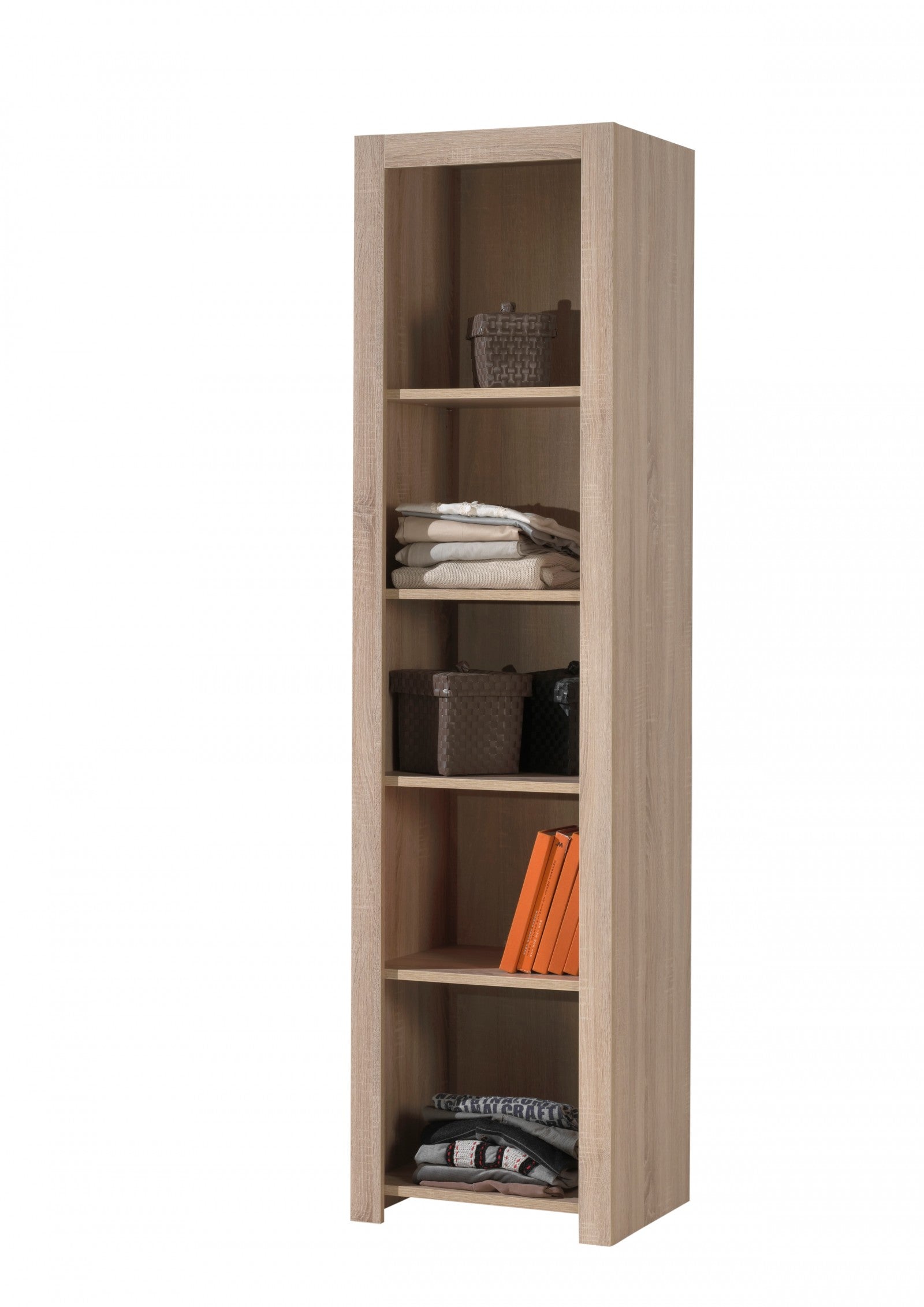 Library of Pal for Children Aline Open Oak, L50.2XA45XH198.8 CM