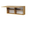 Armoire suspendue en bois, avec 1 porte, pour enfants et jeunes, Teen Flex TF12, Naturel, l102xW27xH45 cm