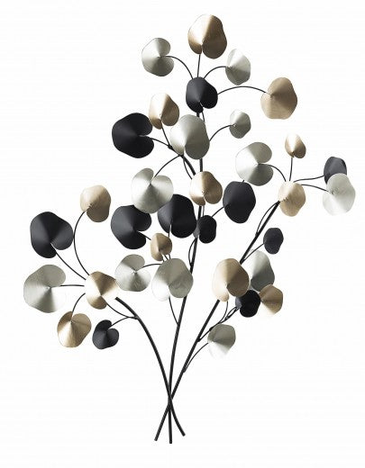 Décoration murale en métal Kairos Multicolore, l84xA4xH97 cm