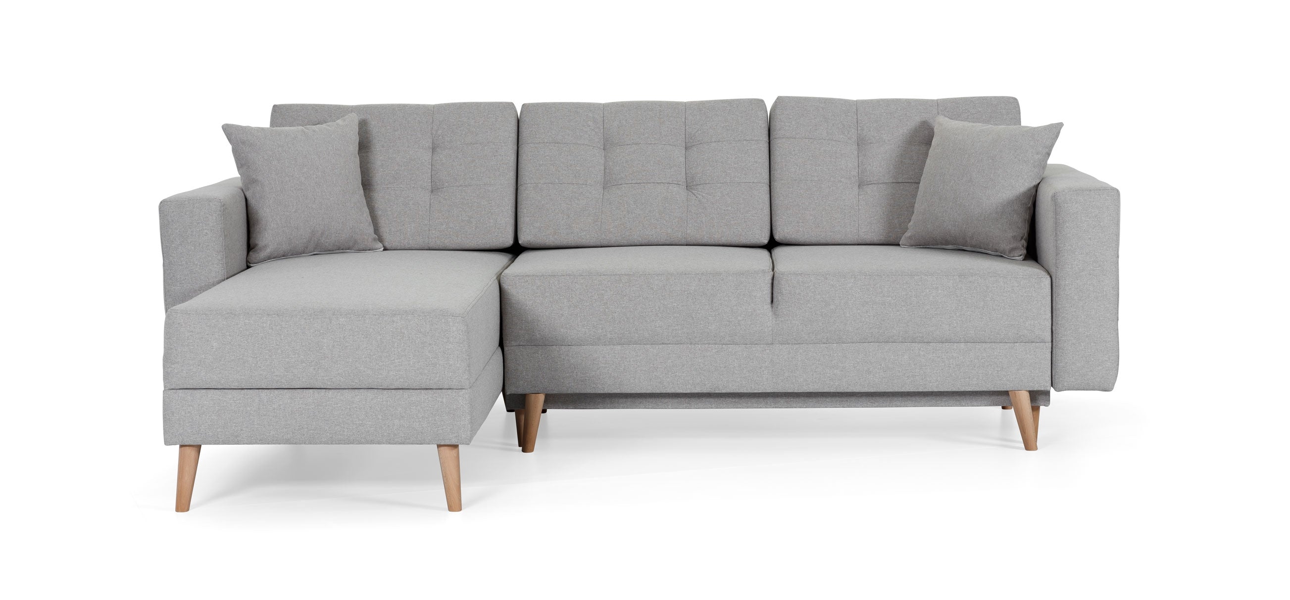 Coltar Extensibil Asgare L cu Lada de Depozitare, Sezlong Universal (pe Stanga sau pe Dreapta), Perne Incluse, l250xA162xH87 cm (7)