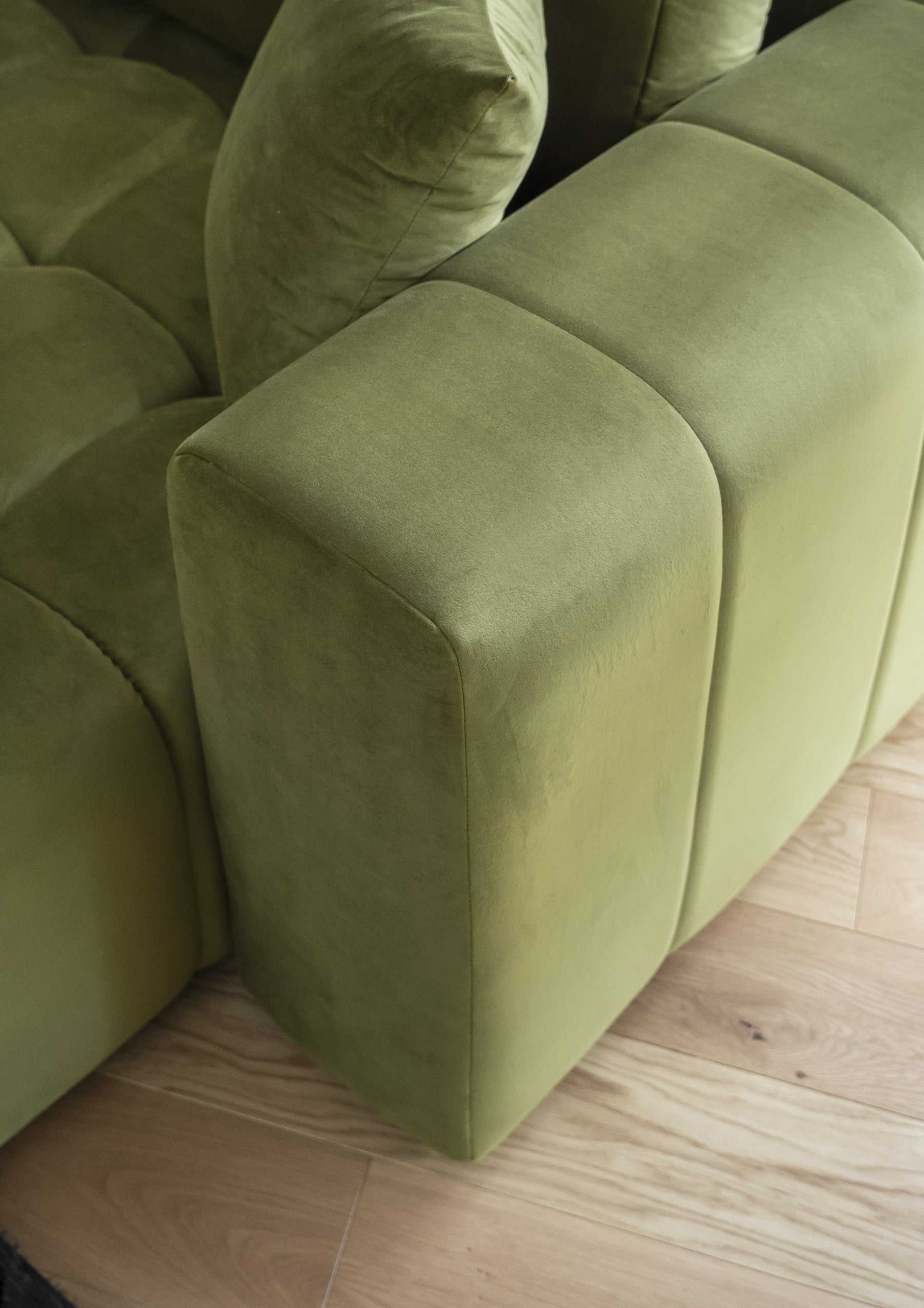 Coltar Extensibil Boni cu Lada de Depozitare, Sezlong pe Dreapta, Perne Incluse, l350xA170xH85 cm (10)