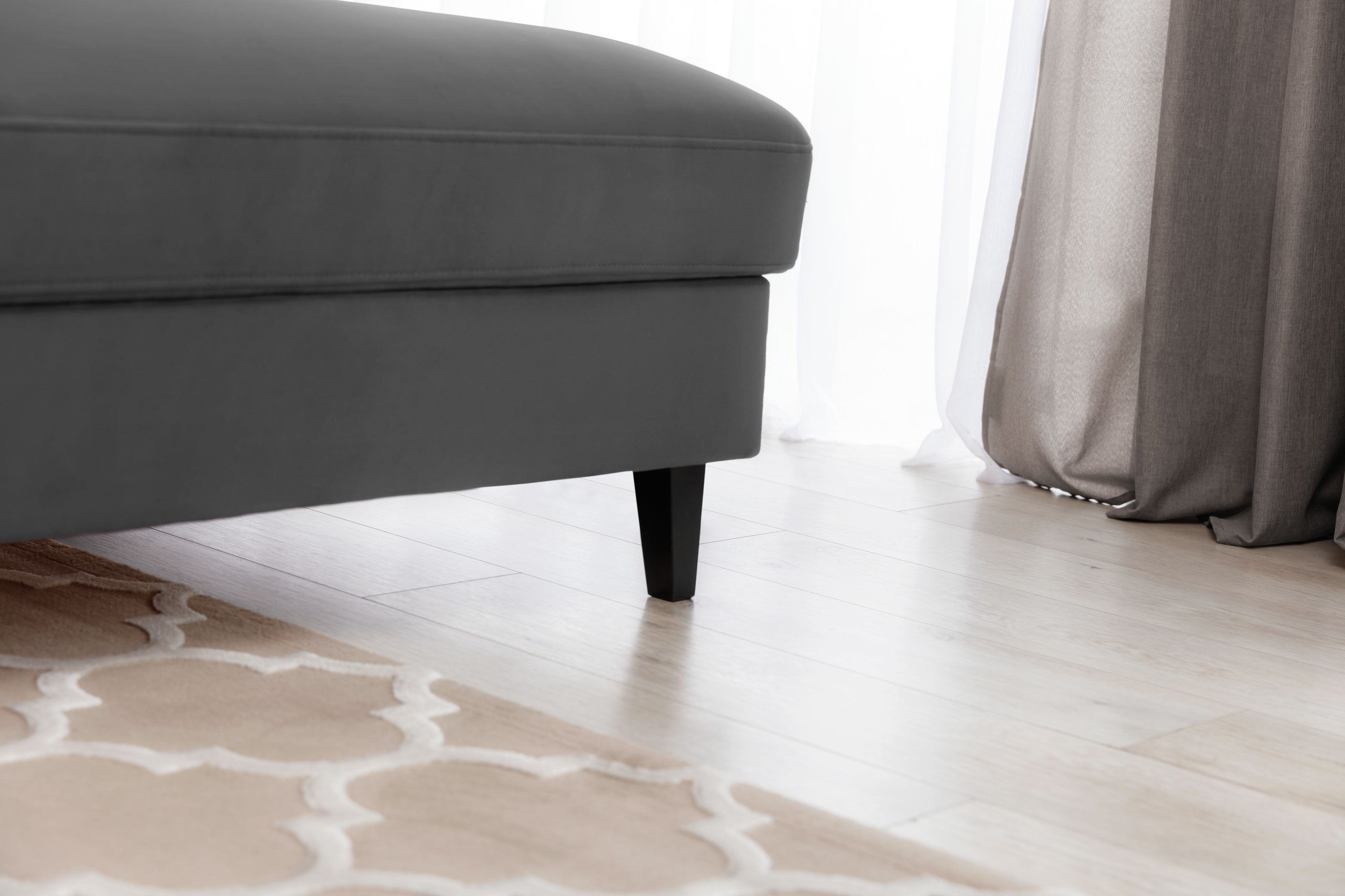 Coltar Extensibil Fobleros Plus Gri Inchis cu Lada de Depozitare, Sezlong pe Dreapta, Tetiere Reglabile, l267xA196xH83-100 cm (7)