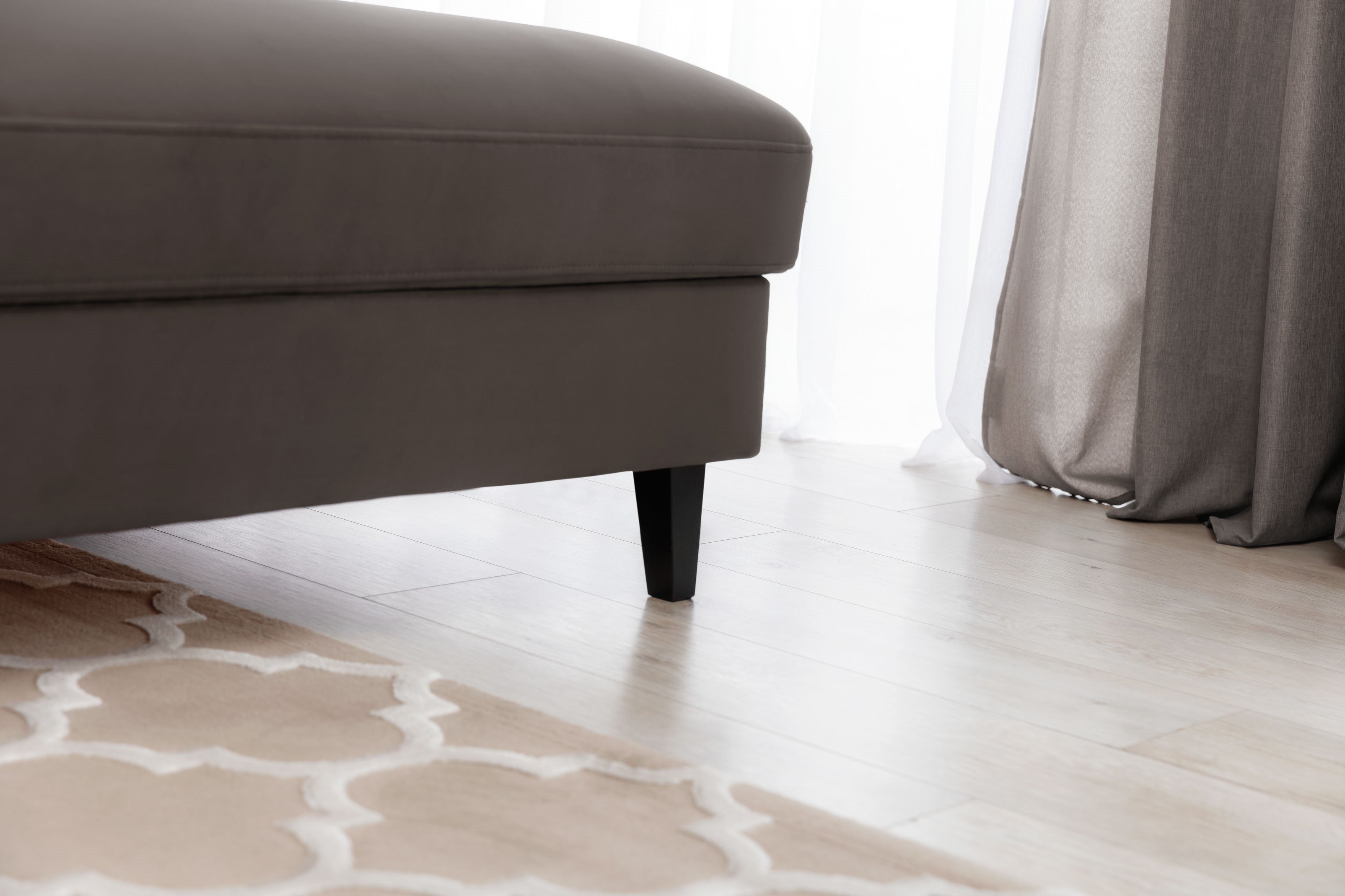 Coltar Extensibil Fobleros Plus Velvet Maro Inchis cu Lada de Depozitare, Sezlong pe Dreapta, Tetiere Reglabile, l267xA196xH83-100 cm (7)