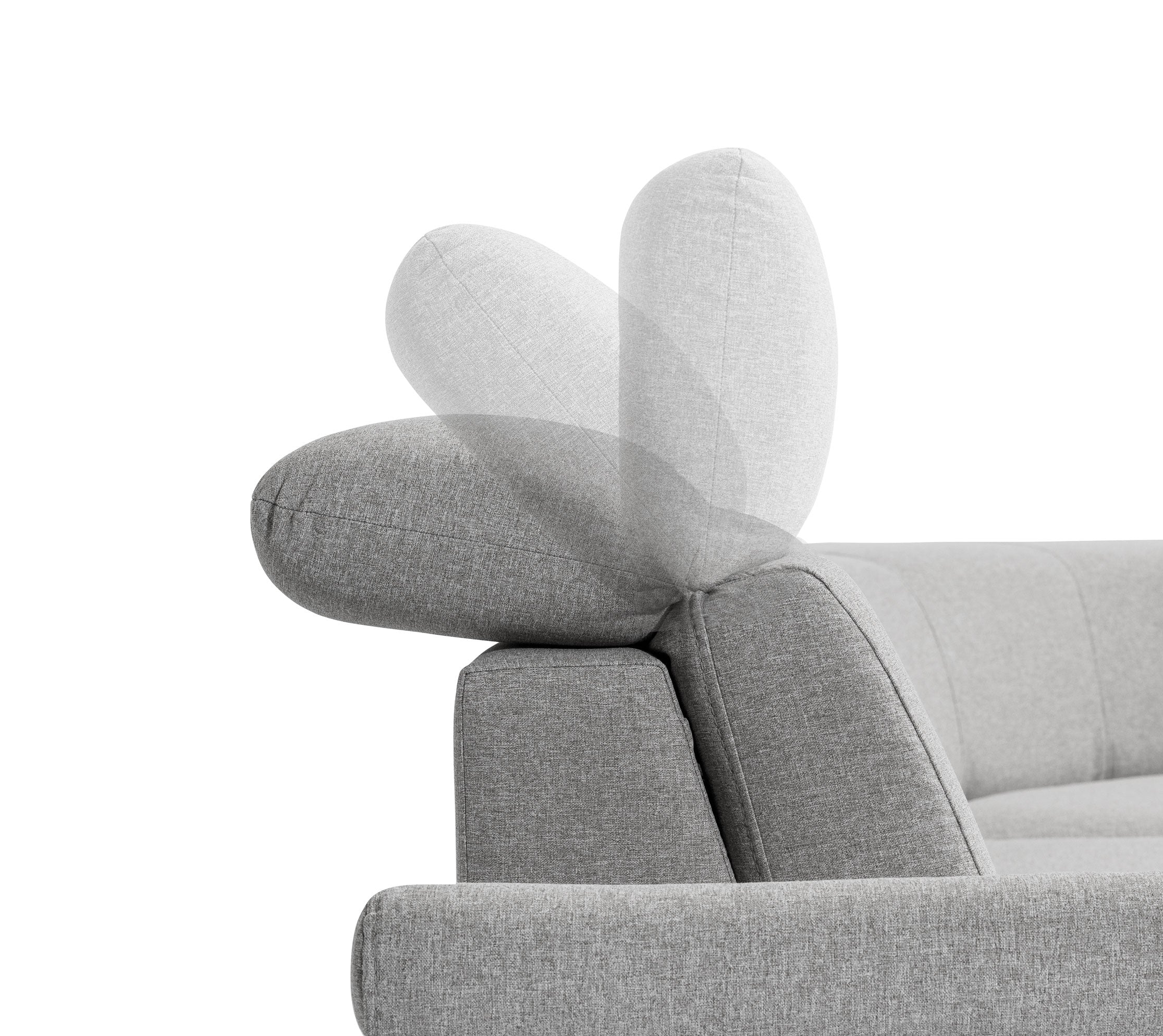 Coltar Extensibil Frederick cu Sertar de Depozitare, Sezlong Simetric, Tetiere Reglabile, l268xA268xH82-102 cm (8)