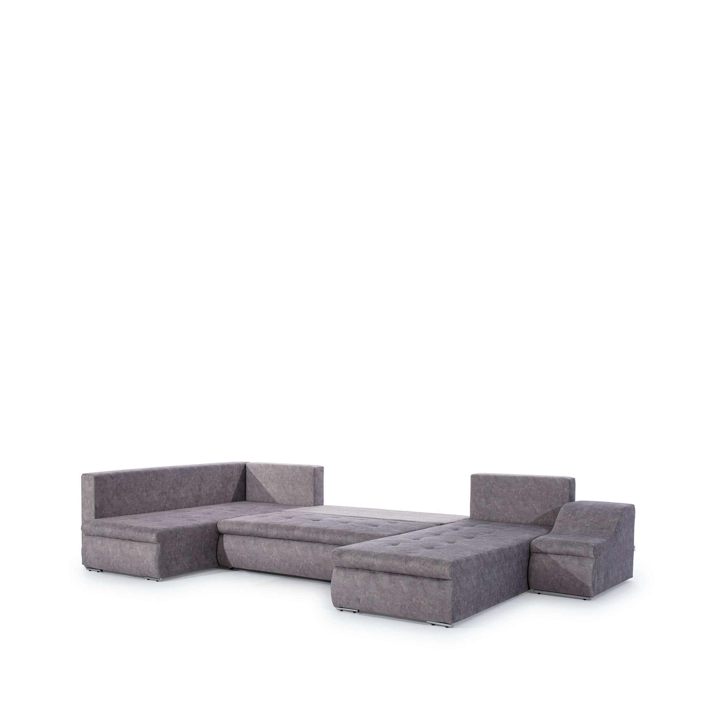 Coltar Extensibil Giorgio cu Lada de Depozitare, Sezlong pe Dreapta, Perne Incluse, l340xA200xH88 cm (11)