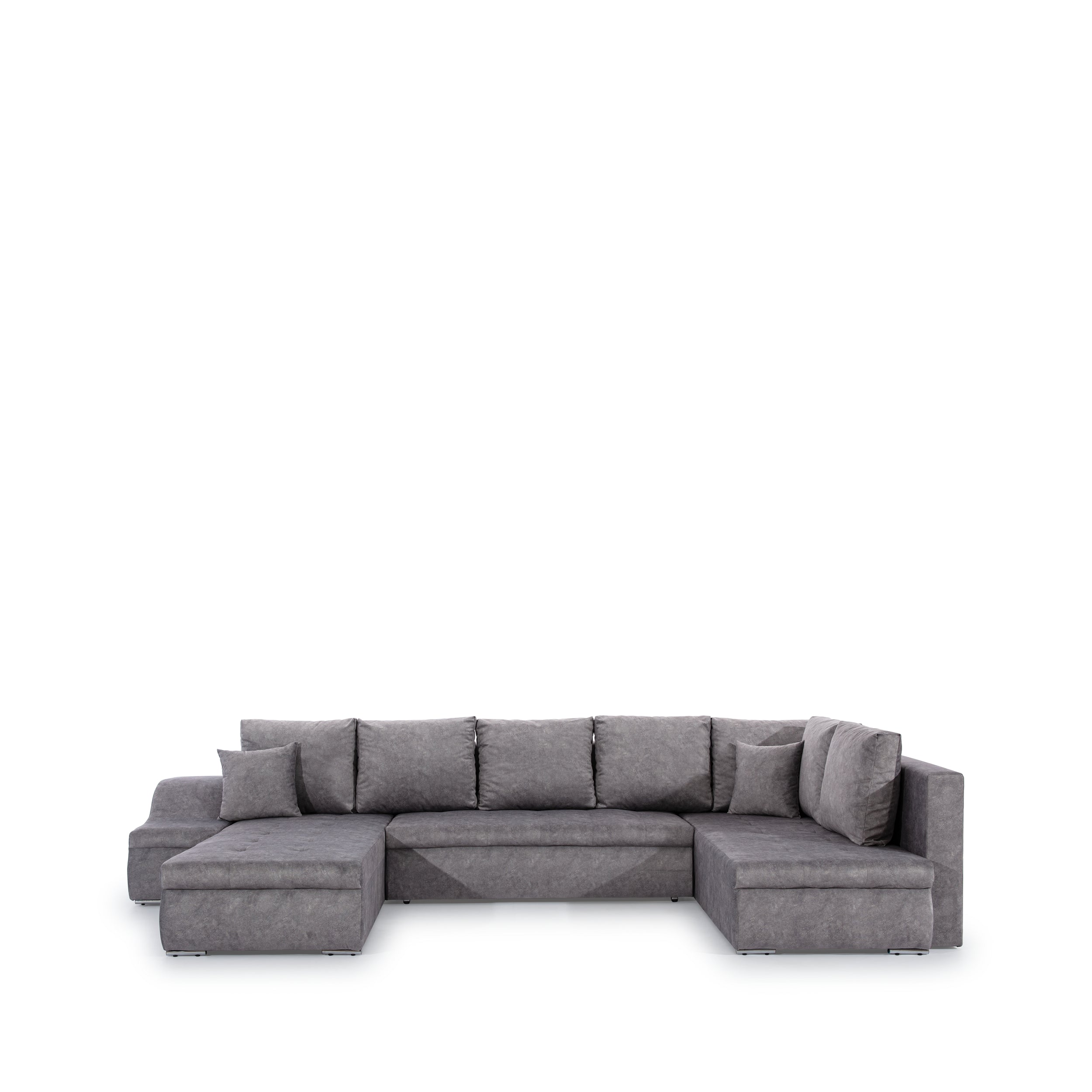 Coltar Extensibil Giorgio cu Lada de Depozitare, Sezlong pe Stanga, Perne Incluse, l340xA200xH88 cm (8)