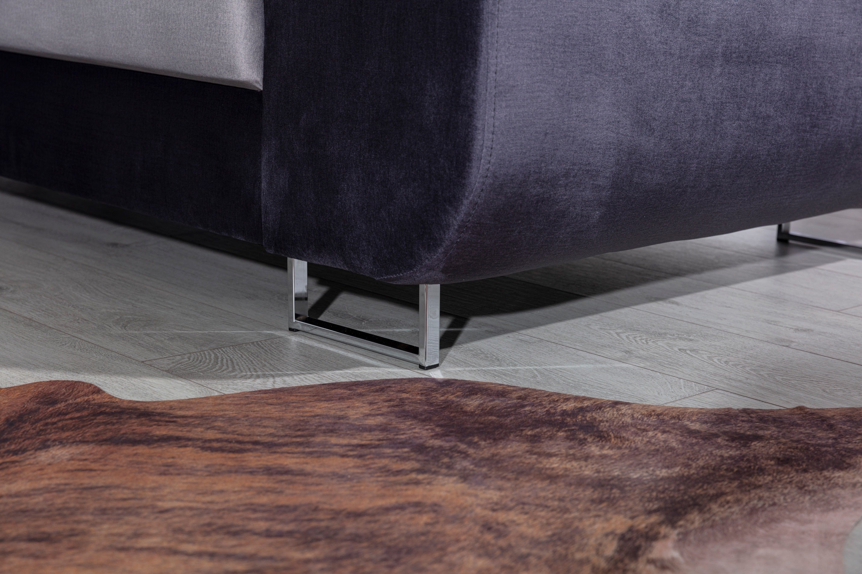 Coltar Extensibil Lettan cu Lada de Depozitare, Sezlong pe Stanga, Tetiere Reglabile, Perne Incluse, l340xA202xH70-90 cm (5)