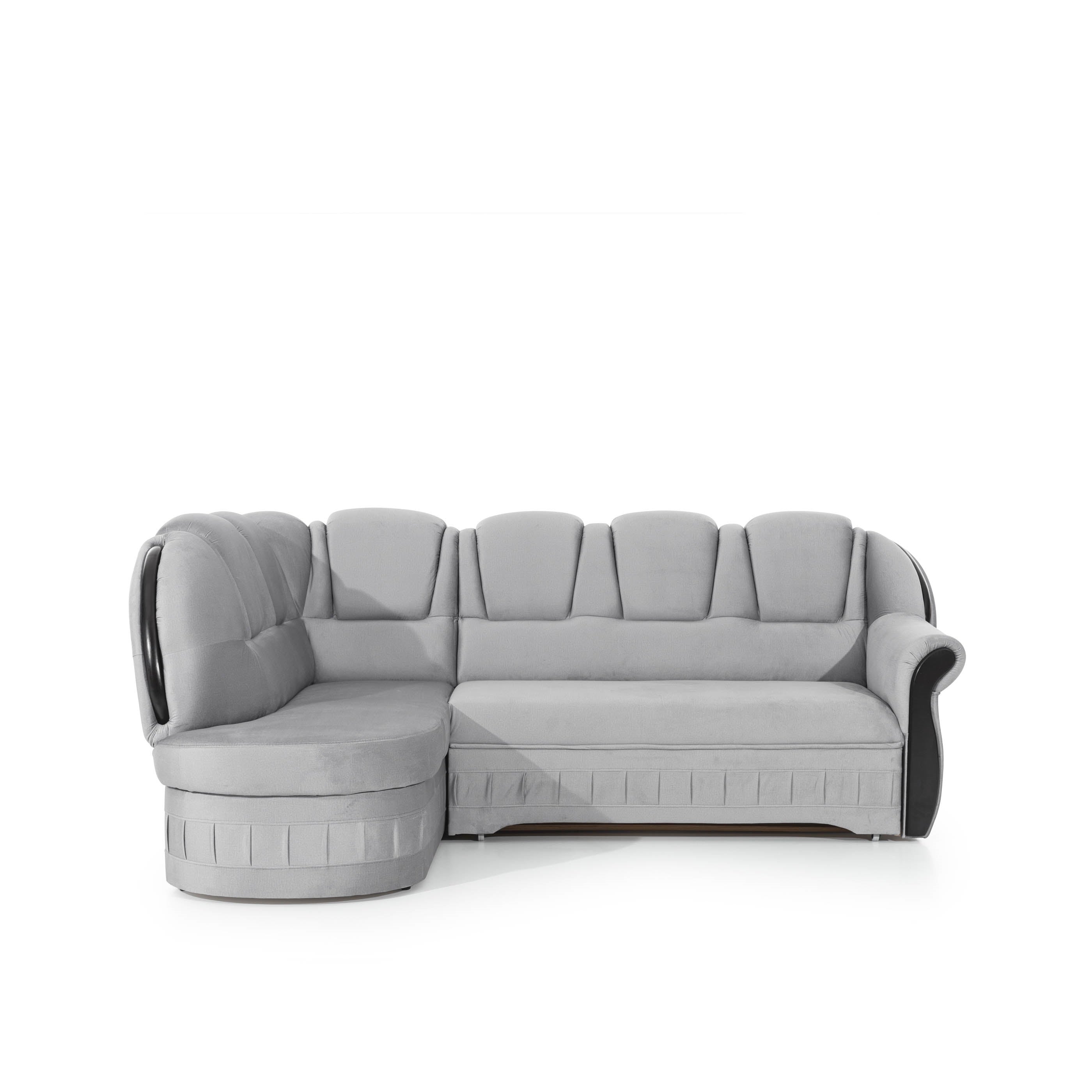 Coltar Extensibil Lordes cu Lada de Depozitare, Sezlong pe Stanga, l243xA180xH105 cm (6)