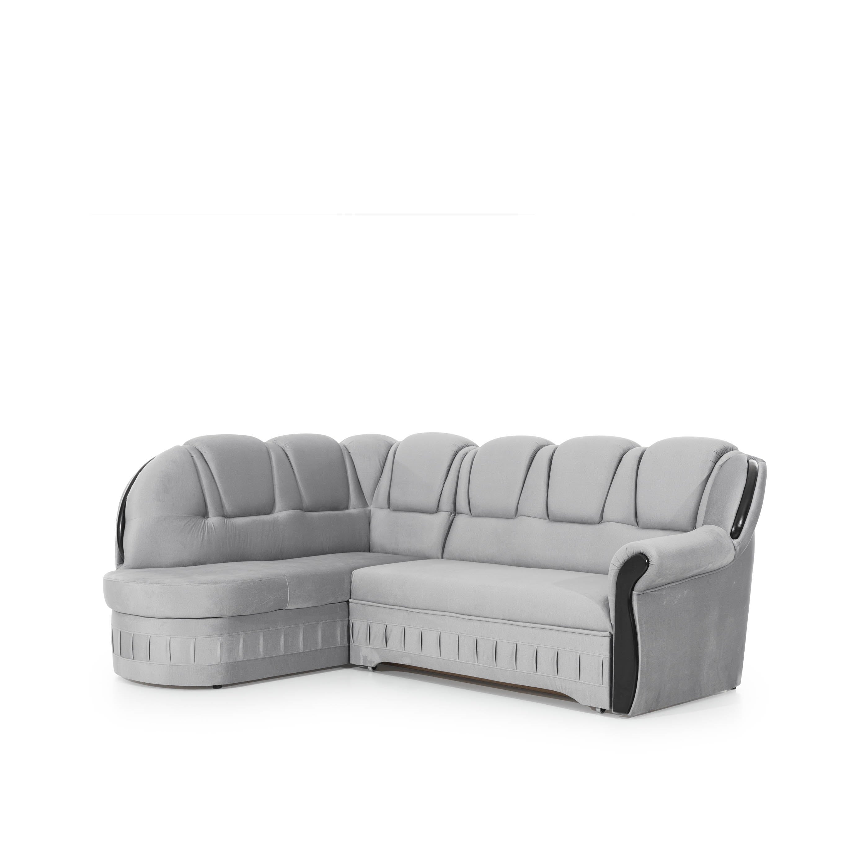 Coltar Extensibil Lordes cu Lada de Depozitare, Sezlong pe Stanga, l243xA180xH105 cm (7)