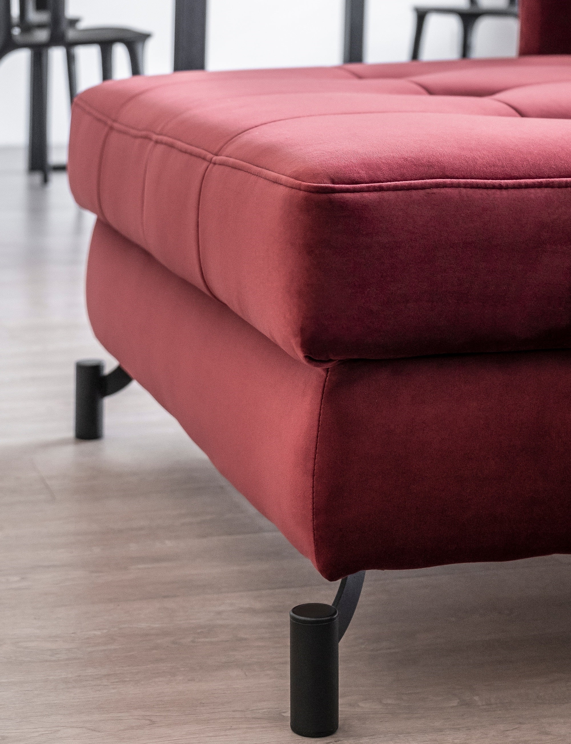 Coltar Extensibil Lorelai cu Lada de Depozitare, Sezlong pe Dreapta, Tetiere Reglabile, l225xA160xH80-105 cm (6)