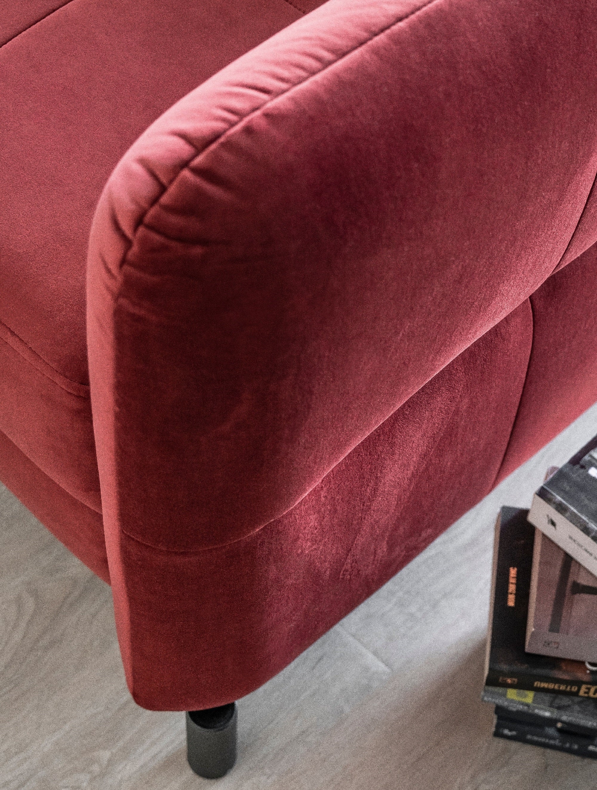 Coltar Extensibil Lorelai cu Lada de Depozitare, Sezlong pe Stanga, Tetiere Reglabile, l225xA160xH80-105 cm (7)