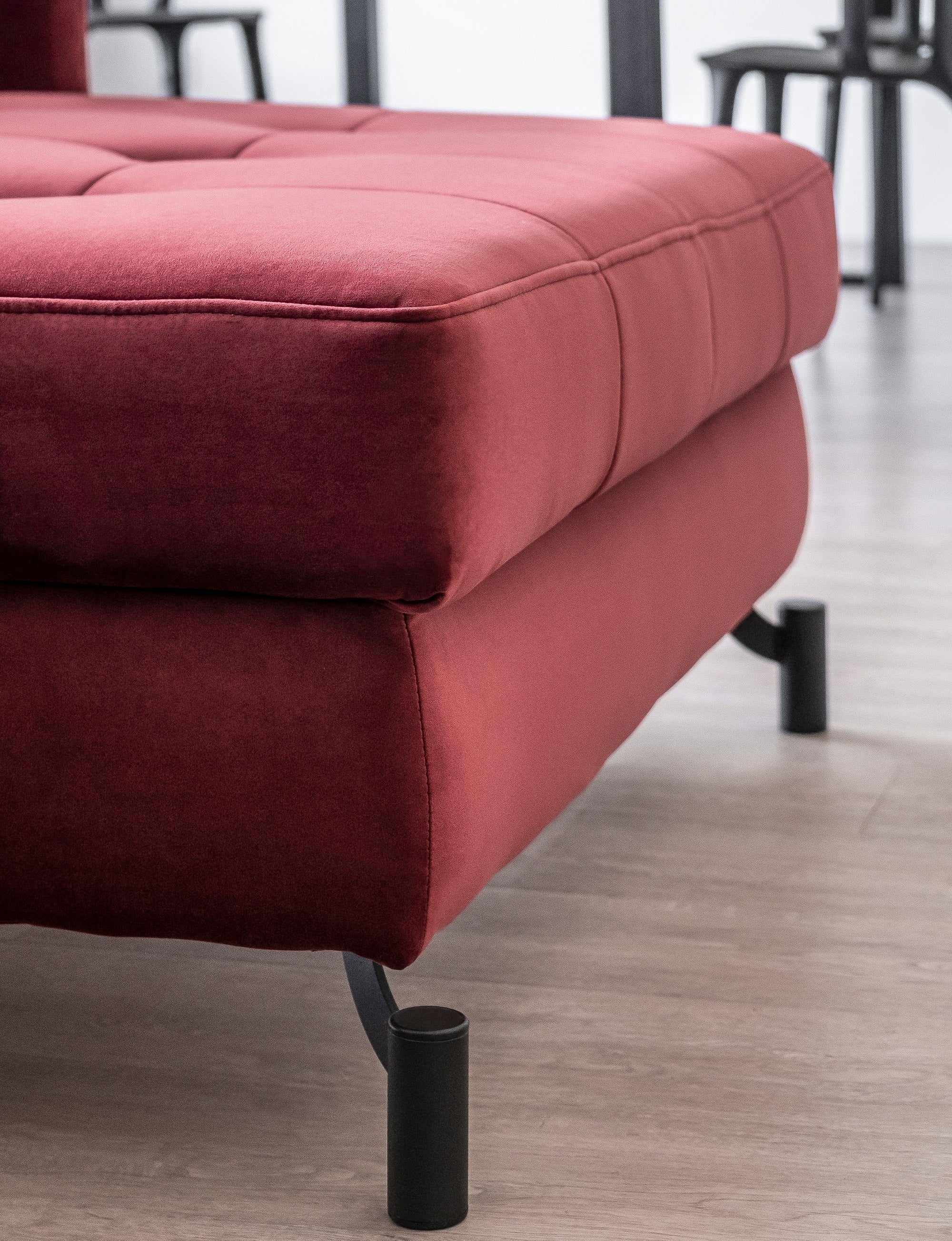 Coltar Extensibil Lorelai cu Lada de Depozitare, Sezlong pe Stanga, Tetiere Reglabile, l225xA160xH80-105 cm (9)