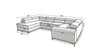 Coltar Extensibil Louisette Plus Maro Inchis cu Lada de Depozitare, Sezlong pe Dreapta, Tetiere Reglabile, l340xA202xH72-92 cm (3)