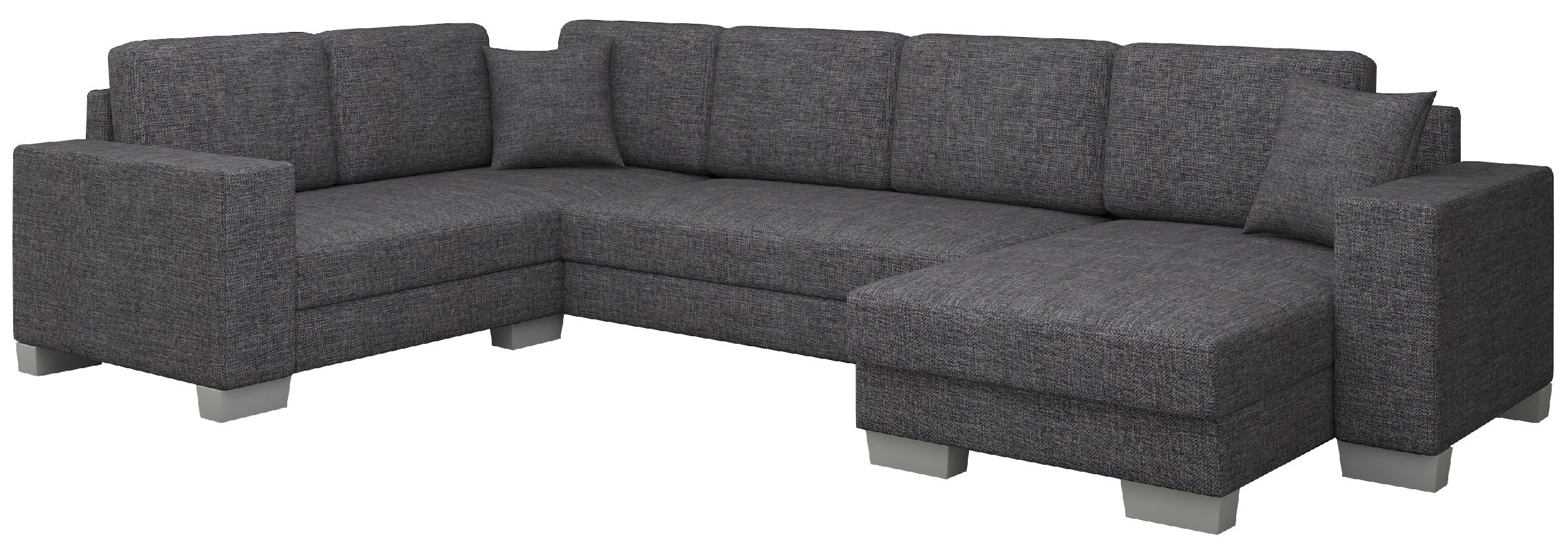 Coltar Extensibil Marcos cu Lada de Depozitare, Sezlong pe Dreapta, Perne Incluse, l312xA210xH92 cm (4)