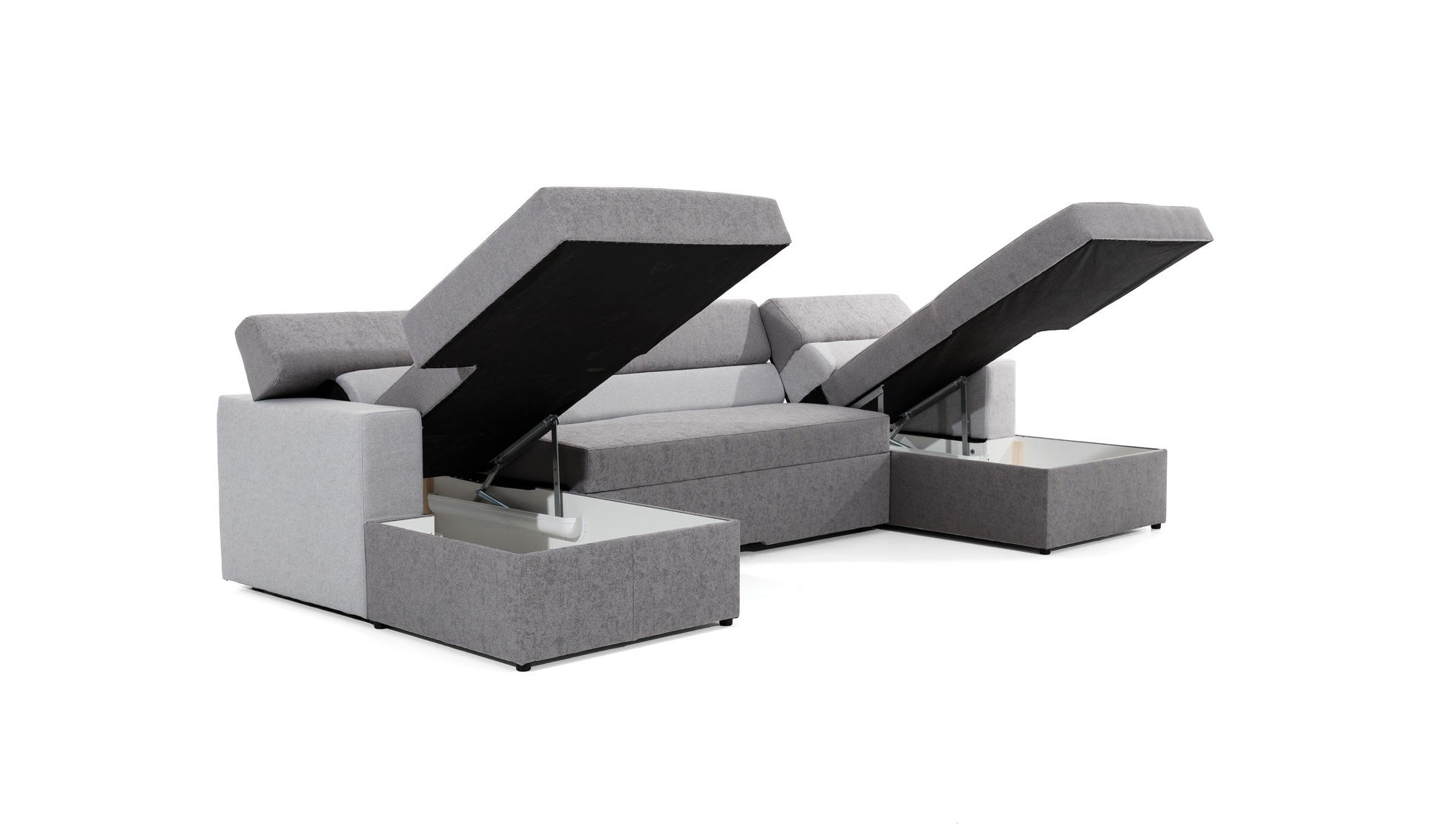 Coltar Extensibil Marcus cu Lada de Depozitare, Sezlong pe Dreapta, l314xA158xH86 cm (4)