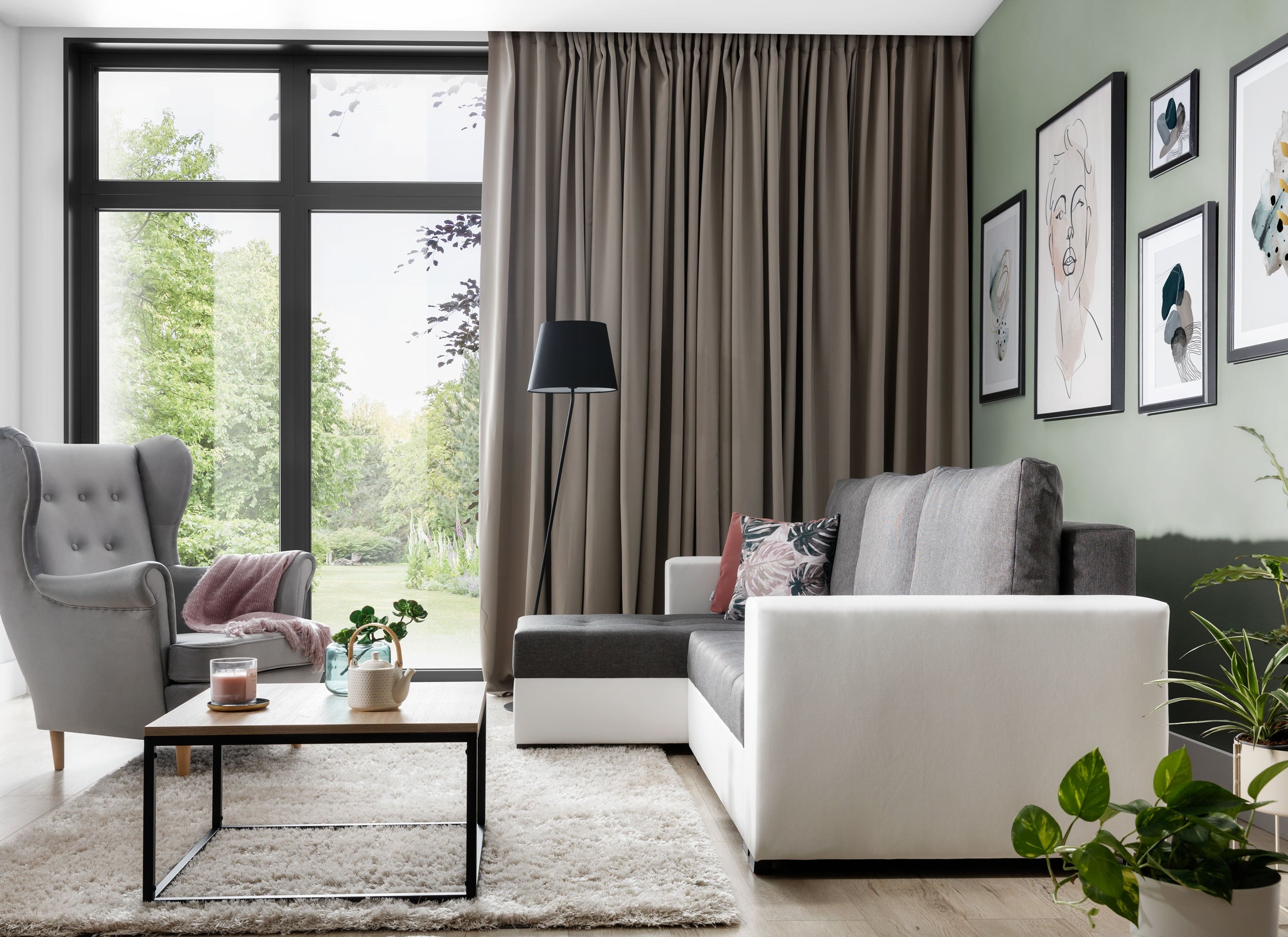 Coltar Extensibil Newage cu Lada de Depozitare, Sezlong Universal (pe Stanga sau pe Dreapta), l237xA150xH90 cm (3)