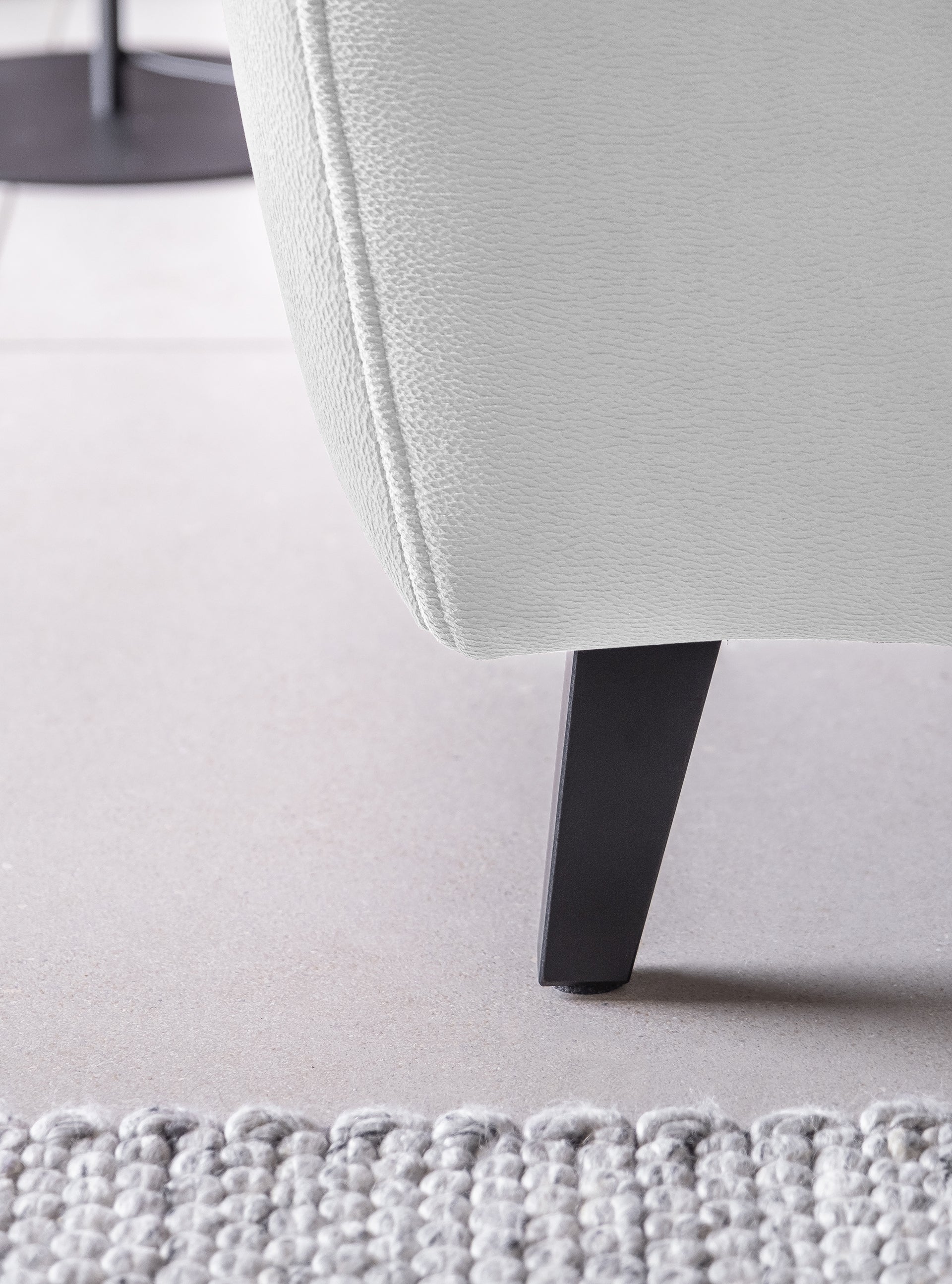 Coltar Extensibil Noblisimo Plus Alb cu Lada de Depozitare, Sezlong pe Dreapta, Tetiere Reglabile, l255xA201xH83-100 cm (3)