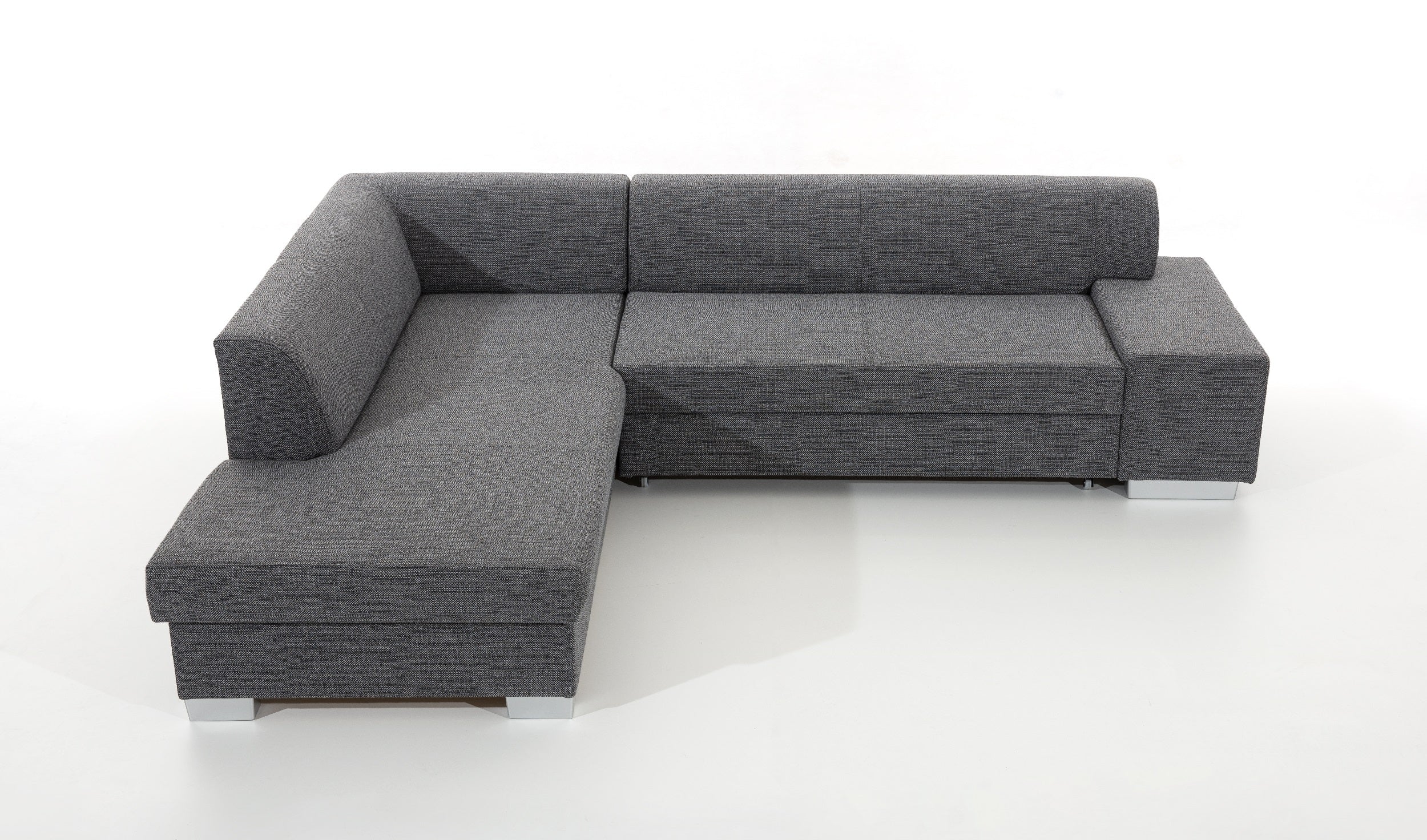 Coltar Extensibil Portgas cu Lada de Depozitare, Sezlong pe Stanga, Perne Incluse, l278xA217xH74 cm (10)