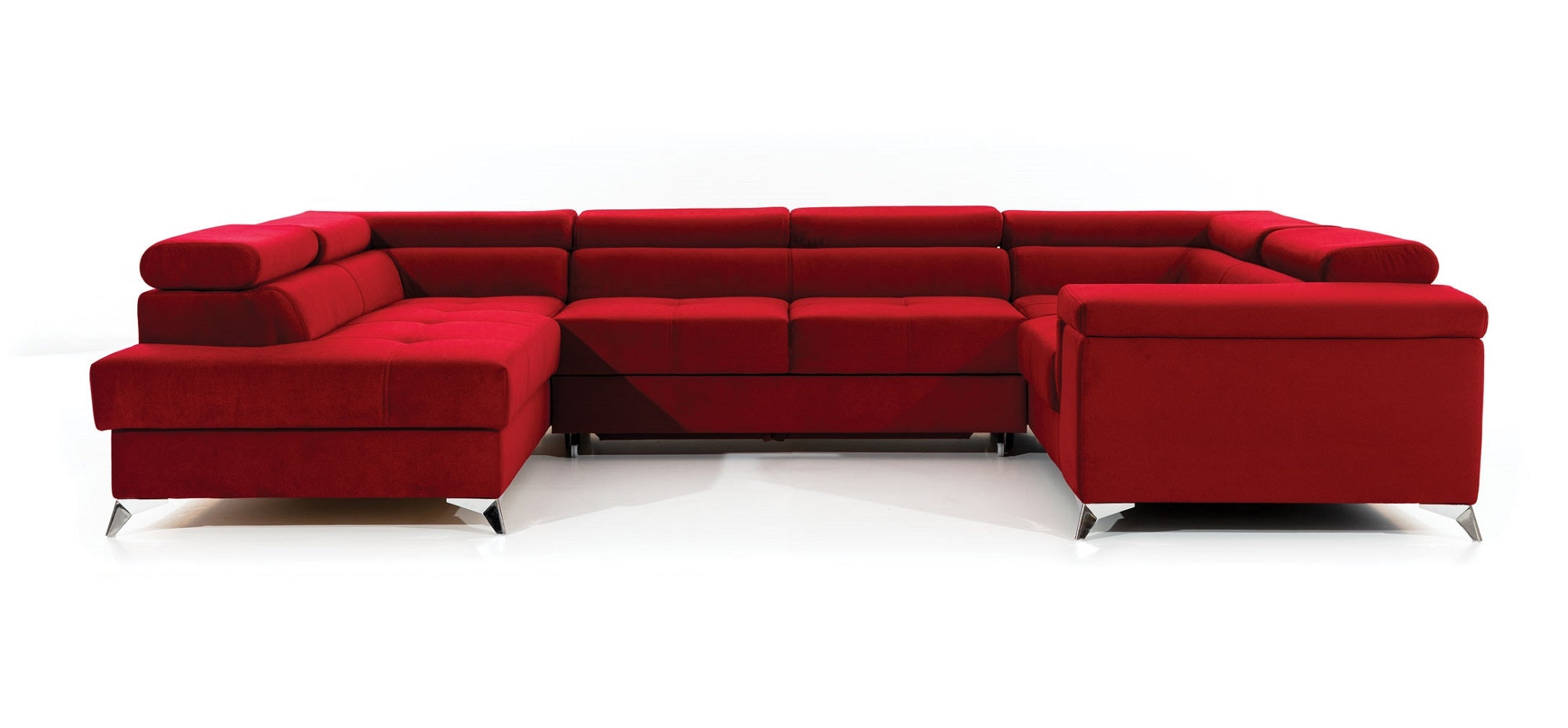 Coltar Extensibil Tiara cu Lada de Depozitare, Sezlong pe Stanga, Tetiere Reglabile, l338xA202xH70-90 cm (4)