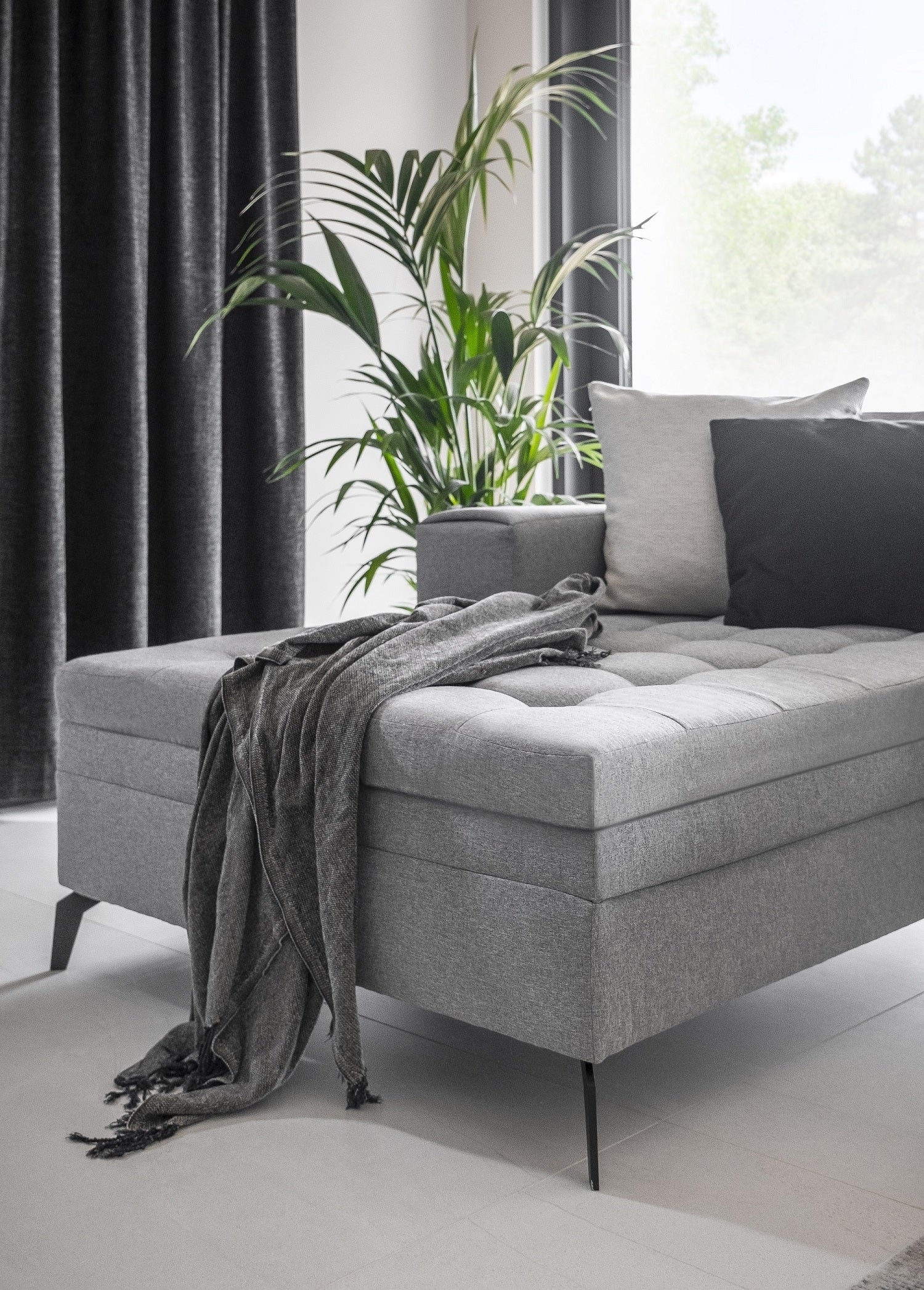 Coltar Extensibil Vertis cu Sezlong Universal, Perne Incluse, l350xA170xH93 cm (3)