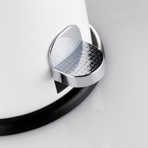 Poubelle à pédale, en acier inoxydable, Mini Master Chrome 6L, Ø26,4xH36 cm