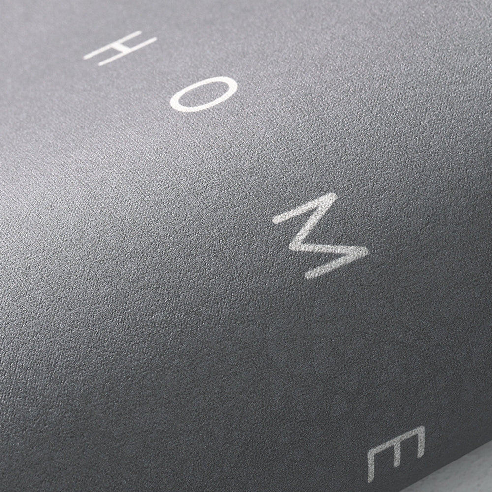 Tapis de bain antidérapant, en diatomite absorbante, Home Oval, Gris foncé, 60 x 40 cm