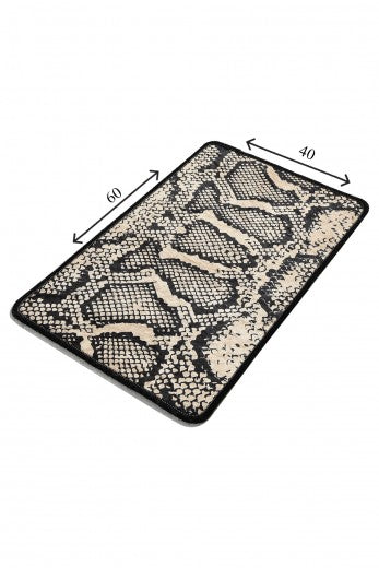 Tapis de bain Snake Multicolore, 40 x 60 cm