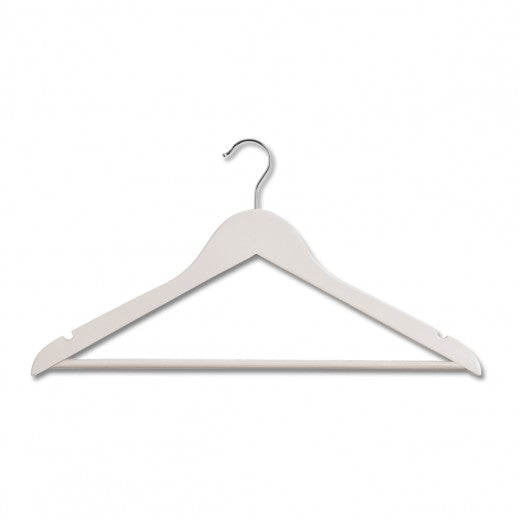 Set de cintres en bois et métal, Scandi Gris, l44xH23 cm, 3 pièces