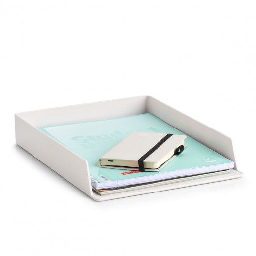 Organiseur de documents, plastique, Free Blanc, L32,5xl24xH5 cm