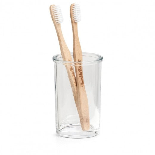 Porte-brosse à dents pour la brosse à dents et la pâte dentifrice,  Transparent Transparent, Ø7,4xH11.3 cm