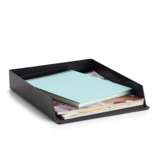 Organiseur de documents, plastique, Free Noir, L32,5xl24xH5 cm