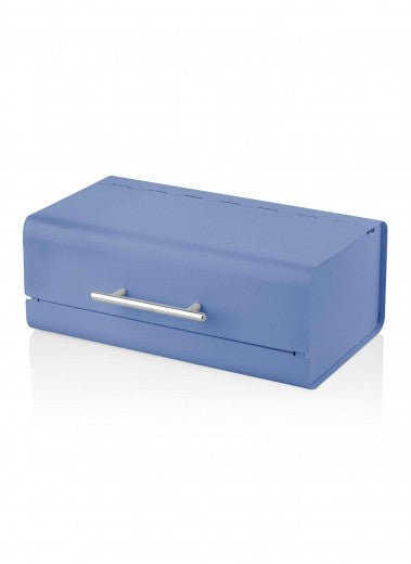 Boîte à pain, en métal, Glove Bleu, l36xA21xH13 cm