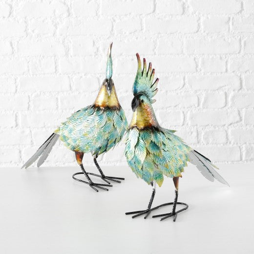 Décoration métal Gringo Bird Multicolore, Modèles Assortis, l43xA15xH43 cm