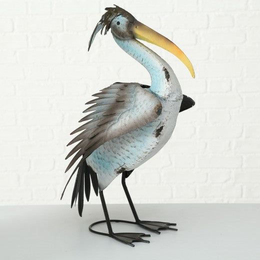 Décoration métallique Jerry Bird Multicolore, Modèles Assortis, l41xA18xH65 cm